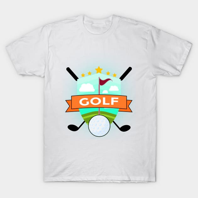 Golf love Golfer Gift Funny Golf Gifts Shirt Father's Day Grandpa Kids Golf Boys Golf  Shirts T-Shirt by artab